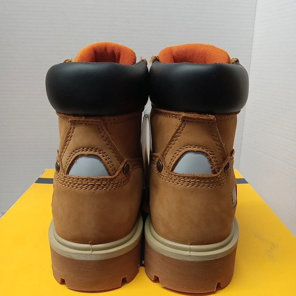 Herman Survivors Men's  Driller Steel Toe Work Boots Size 8‎ Wheat New in Box